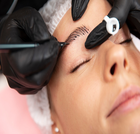 Microblading treatment